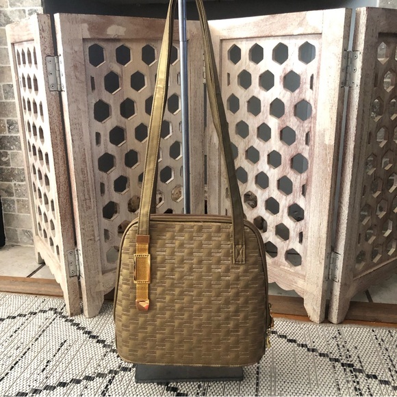 Vintage Gold Tango USA bag Sanremo Italy - Picture 2 of 16